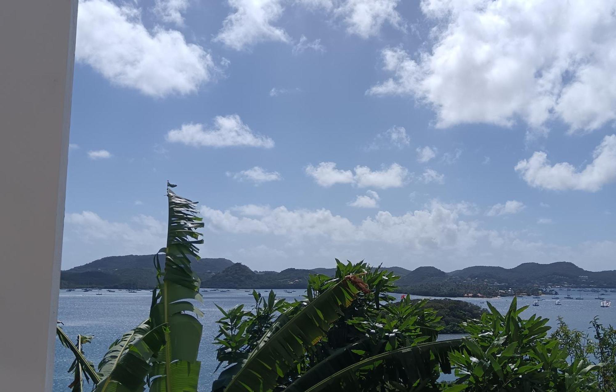 F2 Familial - Vue Imprenable Sur La Baie Du Marin Lägenhet Le Marin Exteriör bild